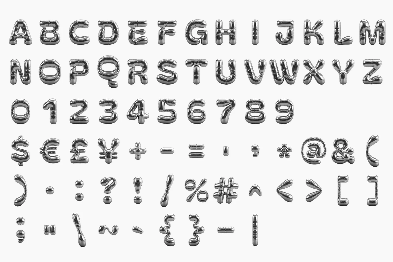 Puff Balloon Font