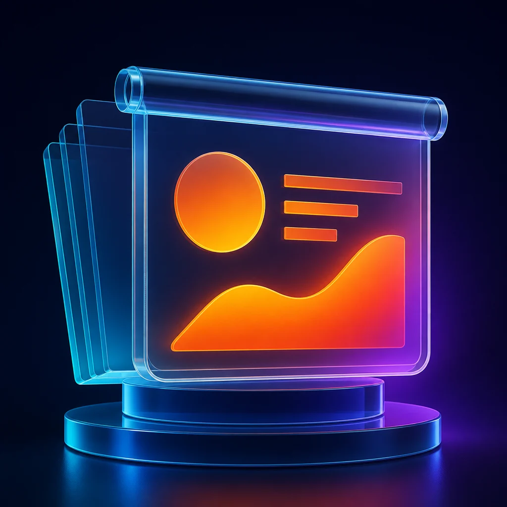 Preview of Orange Gradient Creative Agency Pitch Deck 001