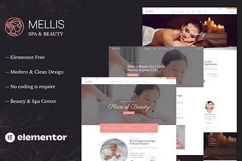 Mellis - Beauty & Spa Template Kit