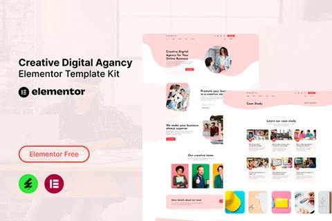 Digimity - Creative Digital Agancy Elementor Template Kit
