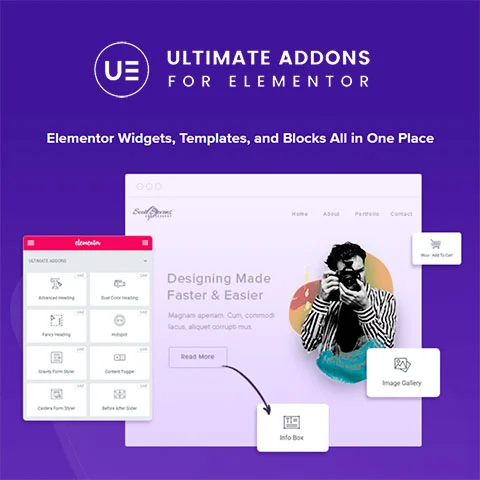 Vista previa de Ultimate Addons for Elementor Pro