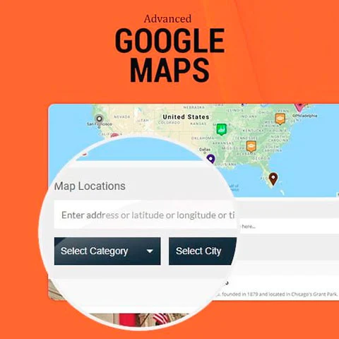 Vista previa de WP MAPS PRO