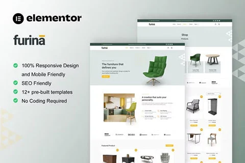 Furina - Template kit for Furniture Store