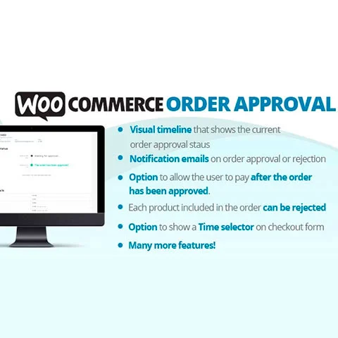 Vista previa de WooCommerce Order Approval