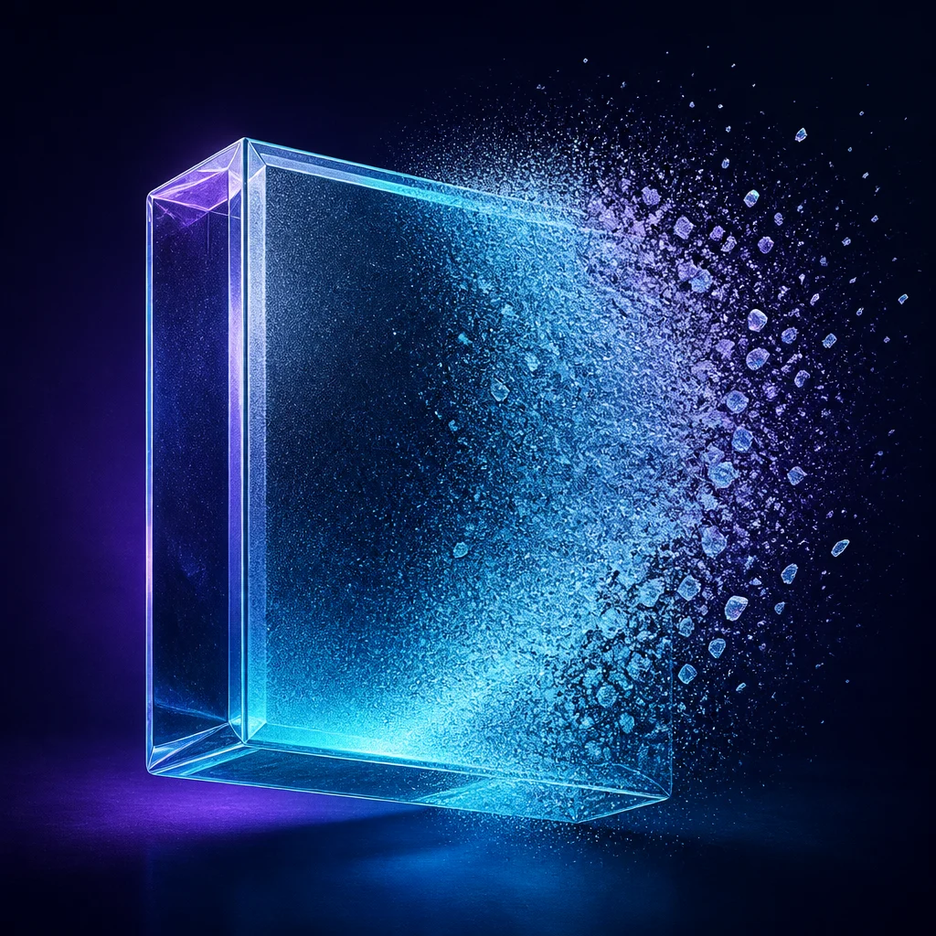 Preview of Dissolving Grain Image Effect Mockup