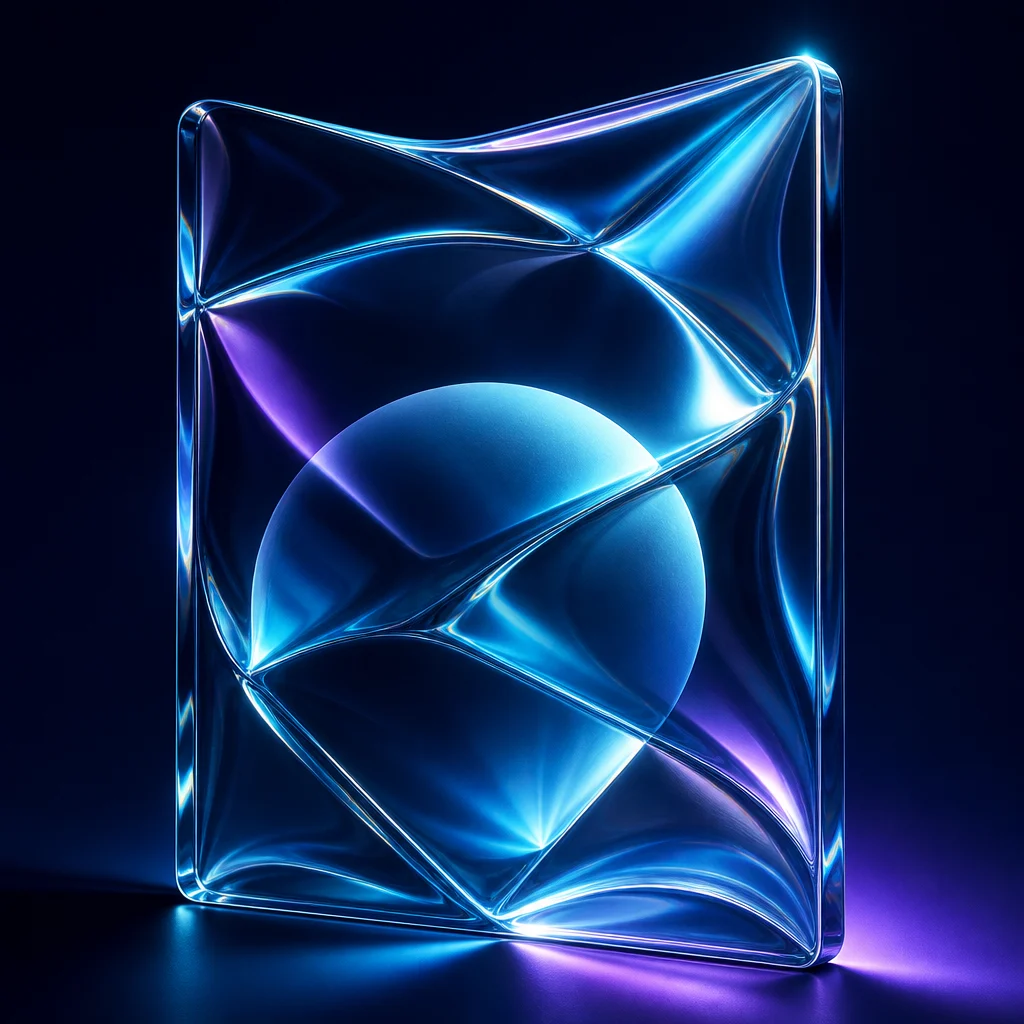 Preview of Glass Refraction Poster Effect