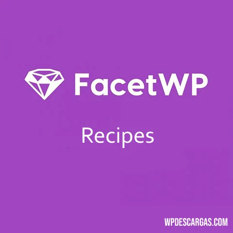 FacetWP - Recipes integration
