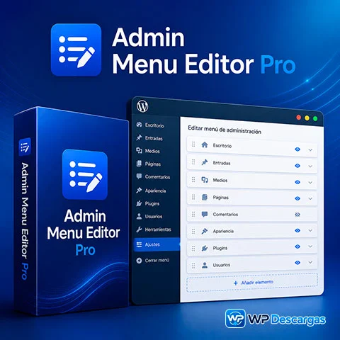 Admin Menu Editor Pro