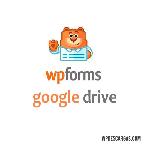 Vista previa de WPForms Google Drive