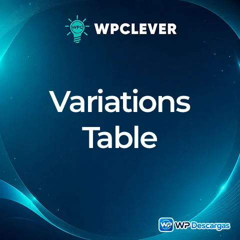 Vista previa de WPC Variations Table for WooCommerce (Premium)