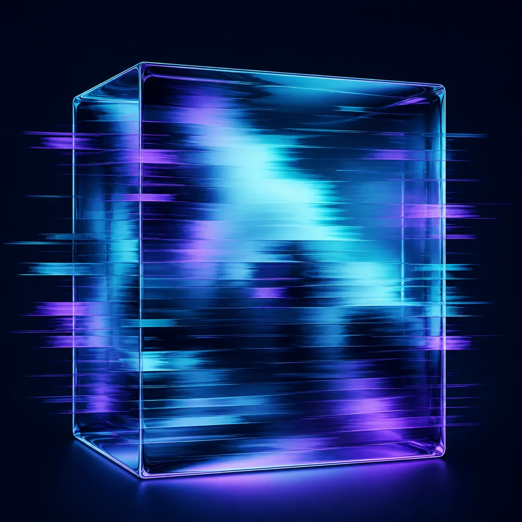 Preview of Glitch Blurry Photo Effect
