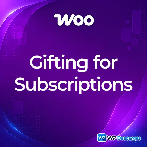 Vista previa de WooCommerce Subscriptions Gifting