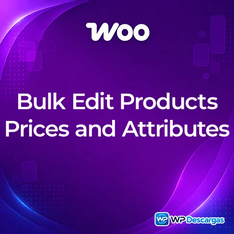 Bulk Edit Products, Prices & Attributes for Woocommerce