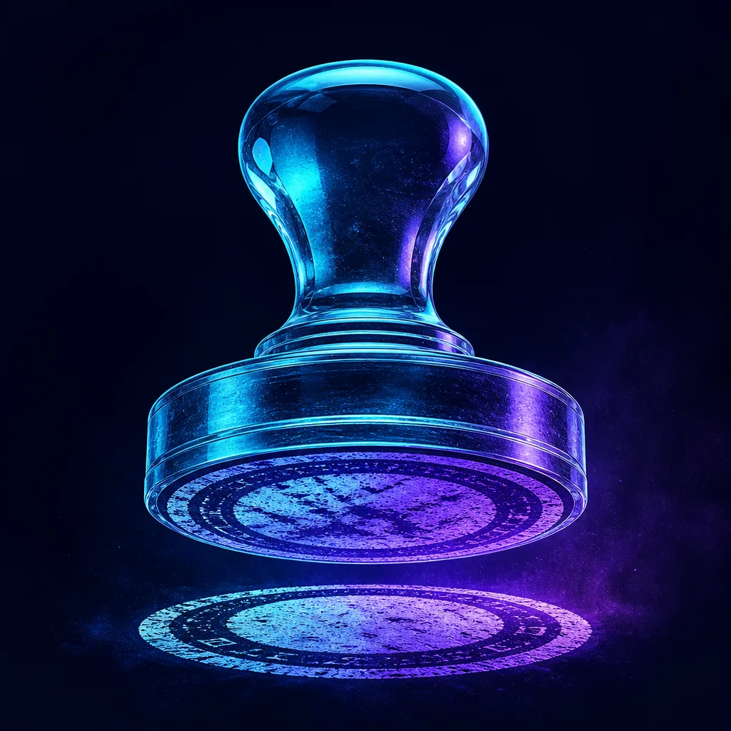 Preview of Ink Stamp Text Effect