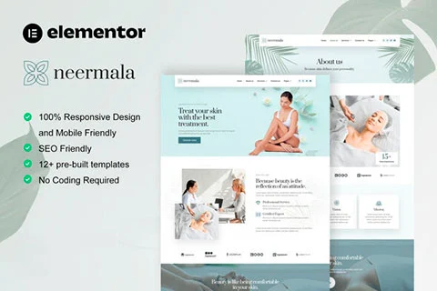 Neermala - Template kit for Beauty clinic & Dermatology