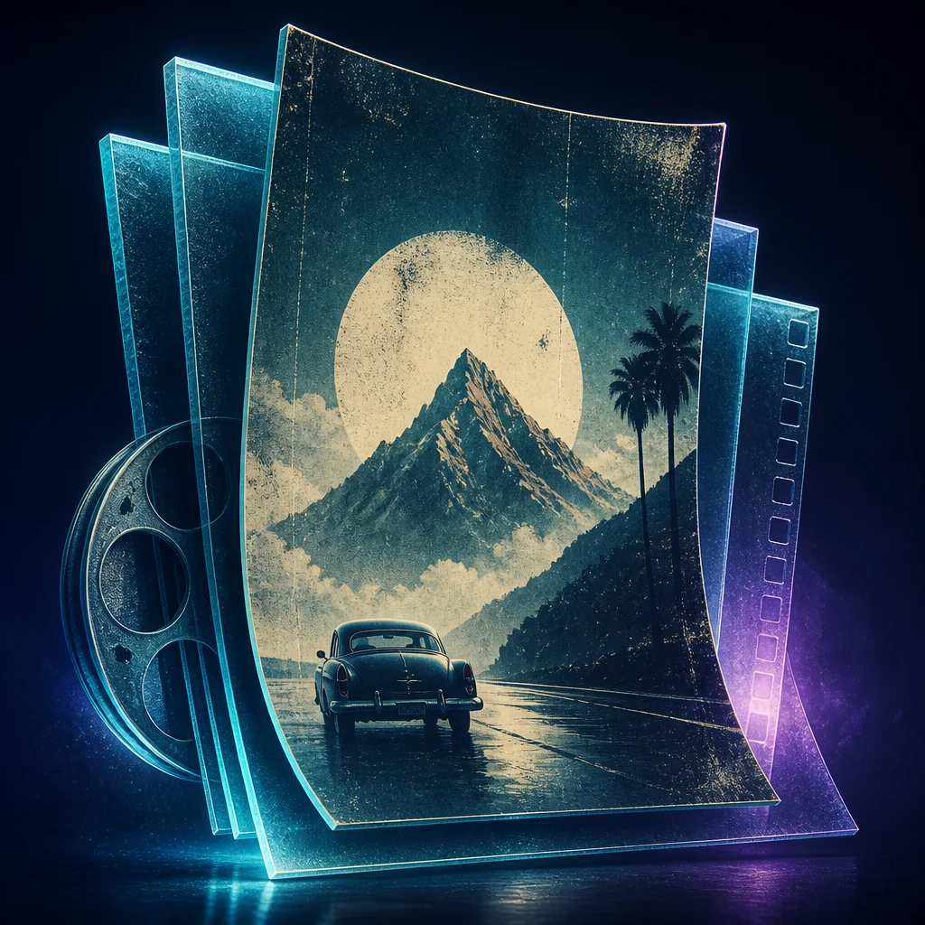 Vista previa de Vintage Filmic Poster Effect