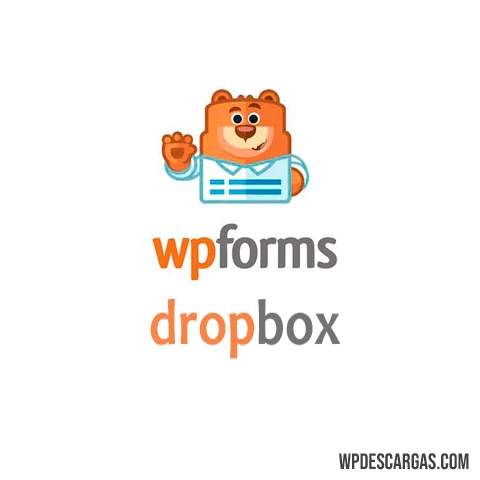 Vista previa de WPForms Dropbox