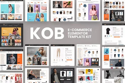 Kob - E-Commerce Elementor Template Kit