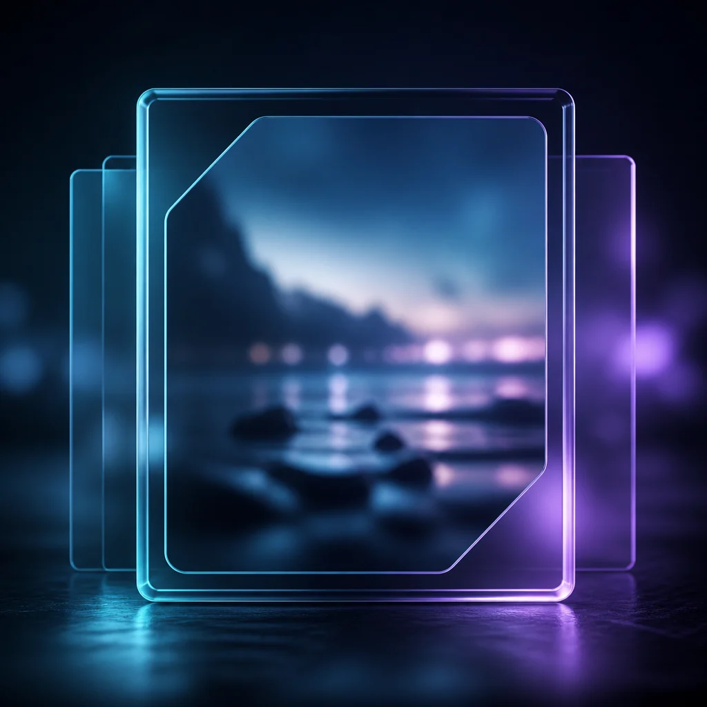 Preview of Blurred Cinematic Photo Template