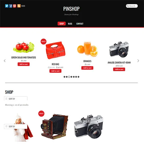 Themify Pinshop
