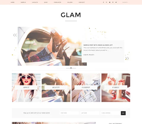 Glam Theme