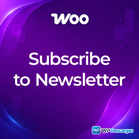 Subscribe to Newsletter for WooCommerce