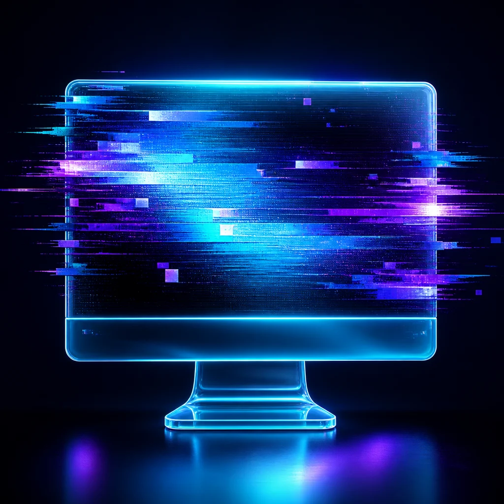 Preview of Monitor Glitch Effect