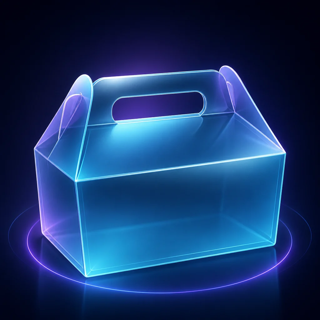 Preview of Food Box Mockup