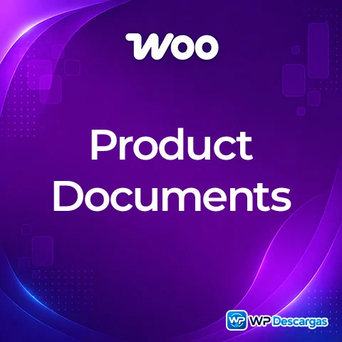 Vista previa de WooCommerce Product Documents