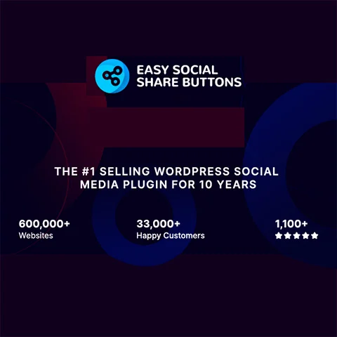 Easy Social Share Buttons for WordPress