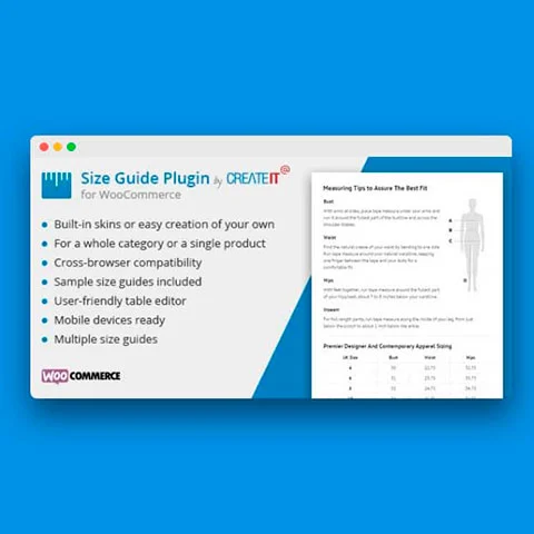 createIT Size Guide Plugin