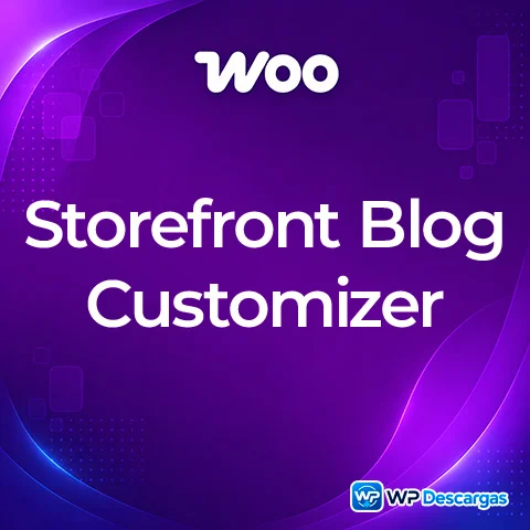 Storefront Blog Customiser