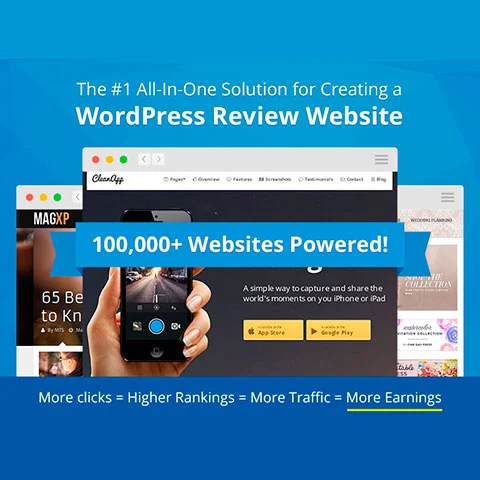 Vista previa de WP Review Pro