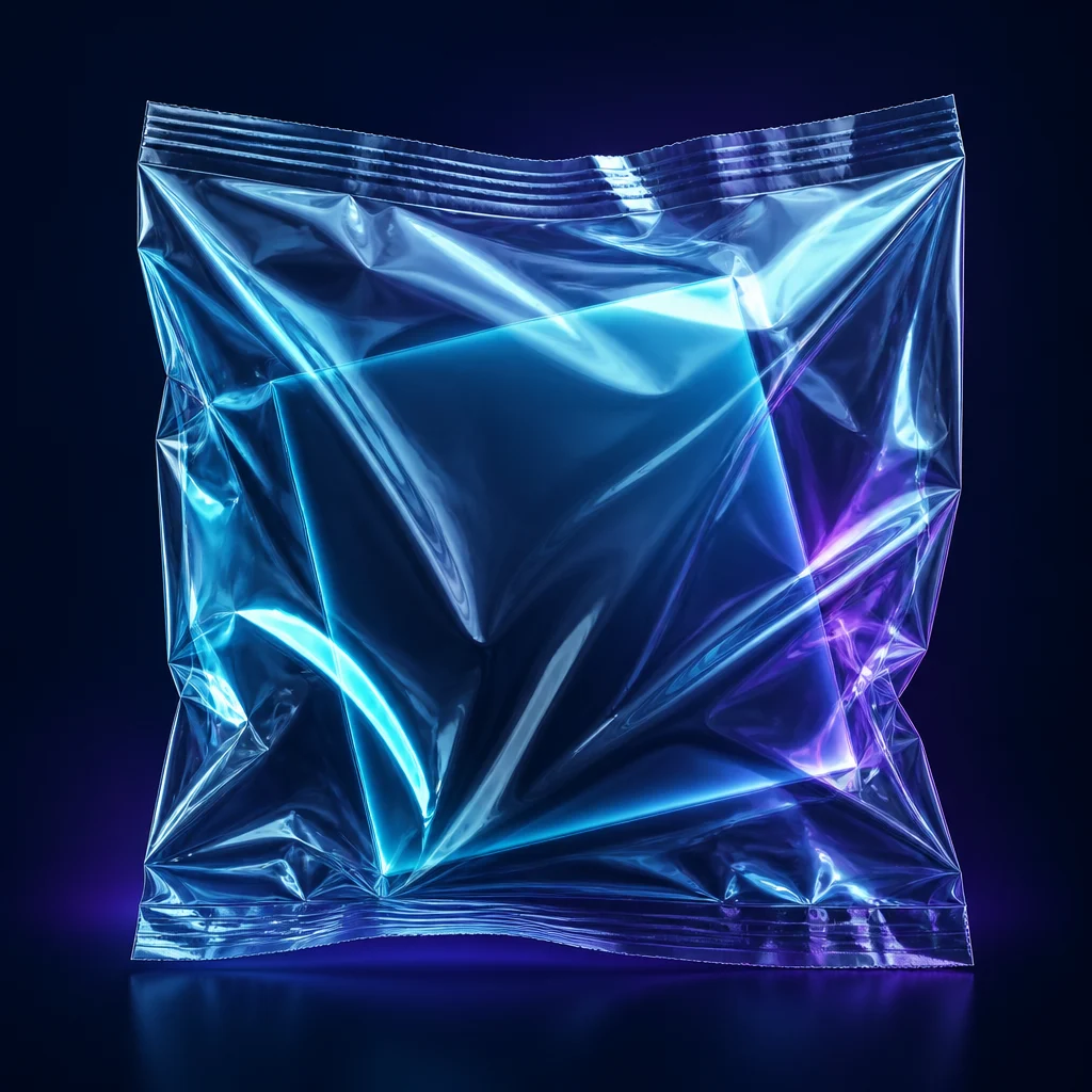 Preview of Plastic Bag Overlay Photo Effect Template