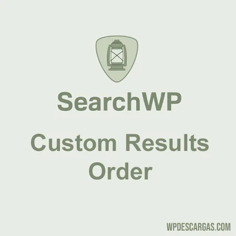 SearchWP Custom Results Order