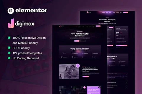 DigiMax - Template kit for Digital Agency