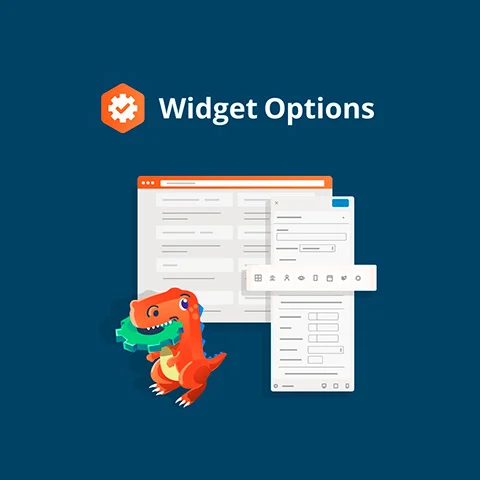 Vista previa de Widget Options - Extended