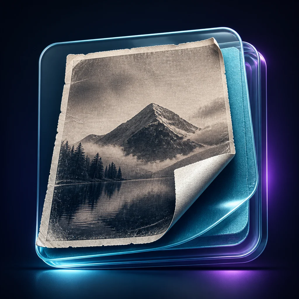 Preview of Retro Paper Photo Effect