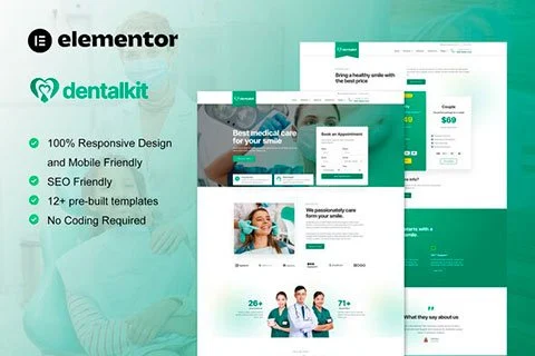 Dentalkit - Template kit for Dental Services