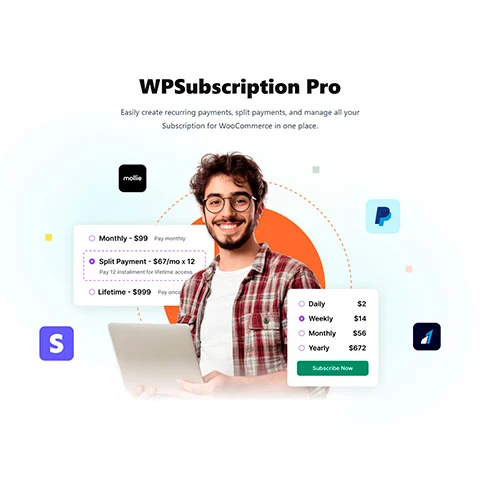 Subscriptions for WooCommerce - WPSubscription Pro