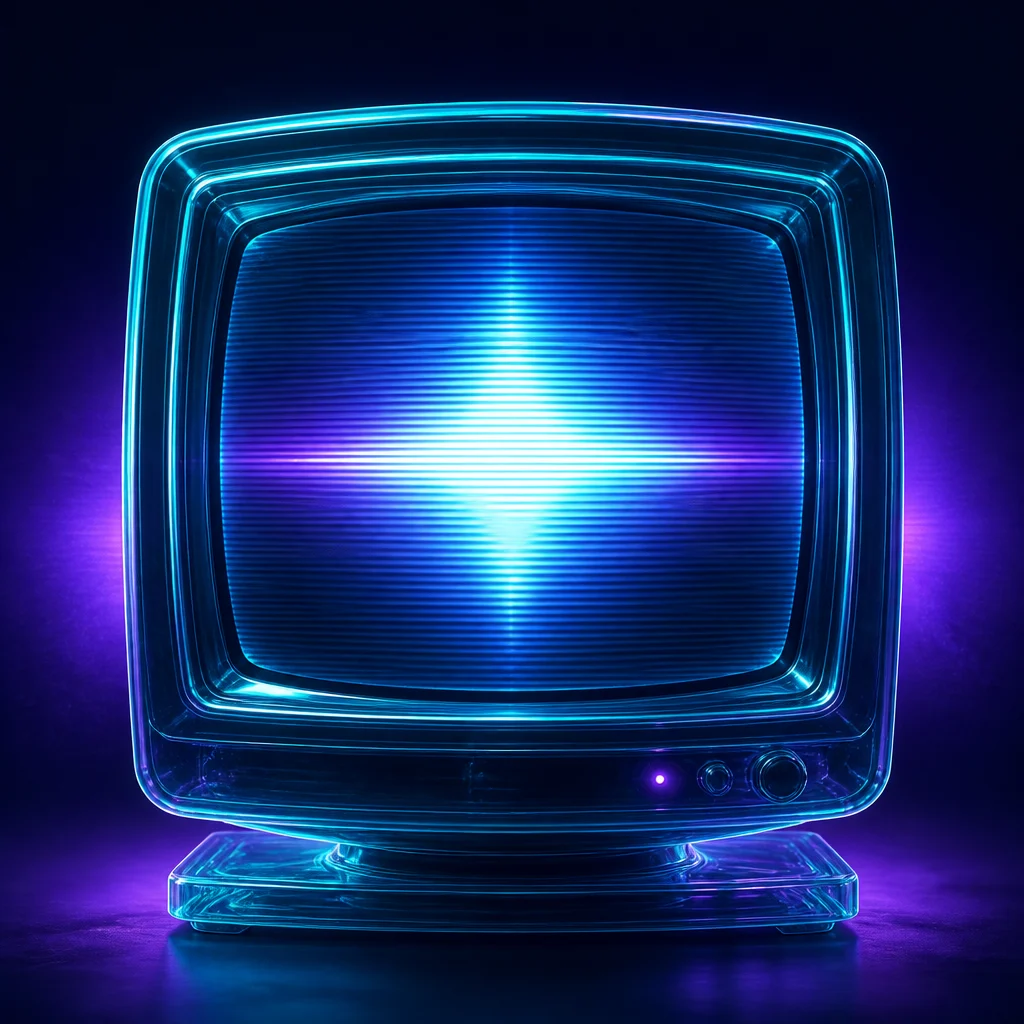 Preview of Retro Crt Glow Text Effect