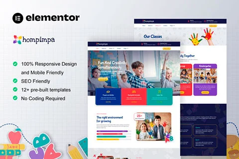 Hompimpa - Template Kit for Kindergarten & Preschool Education