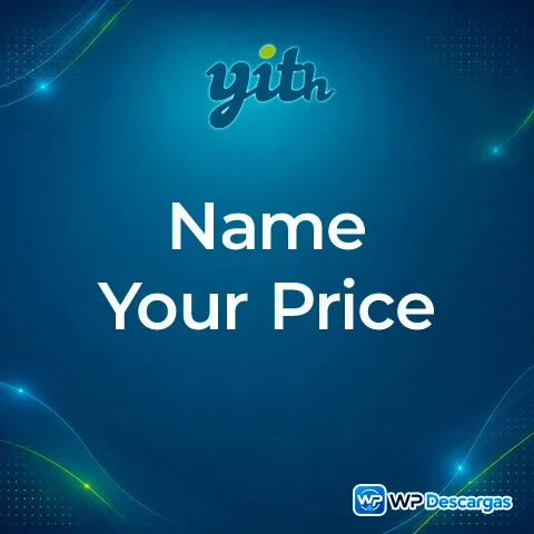 Vista previa de YITH WooCommerce Name Your Price Premium