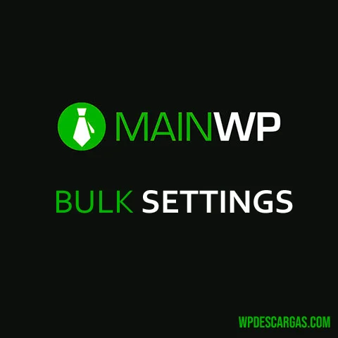 MainWP Bulk Settings Manager Extension