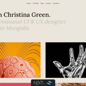 Naru - Tailwind NextJS Personal Portfolio Template