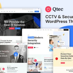 Qtec - Tema WordPress de CCTV y seguridad