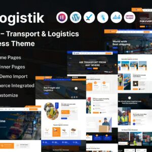 Logistik — Tema de WordPress para transporte y logística