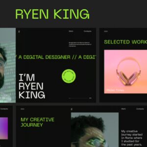 Ryen King - Tema personal de WordPress para currículum vitae