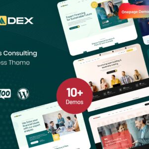 Invadex - Tema de WordPress para consultoría empresarial