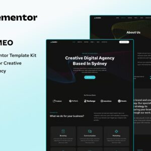 Rameo - Kit de plantillas Elementor para la Agencia Digital Oscura